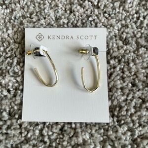 NWT Kendra Scott Open Small Hoop Earrings